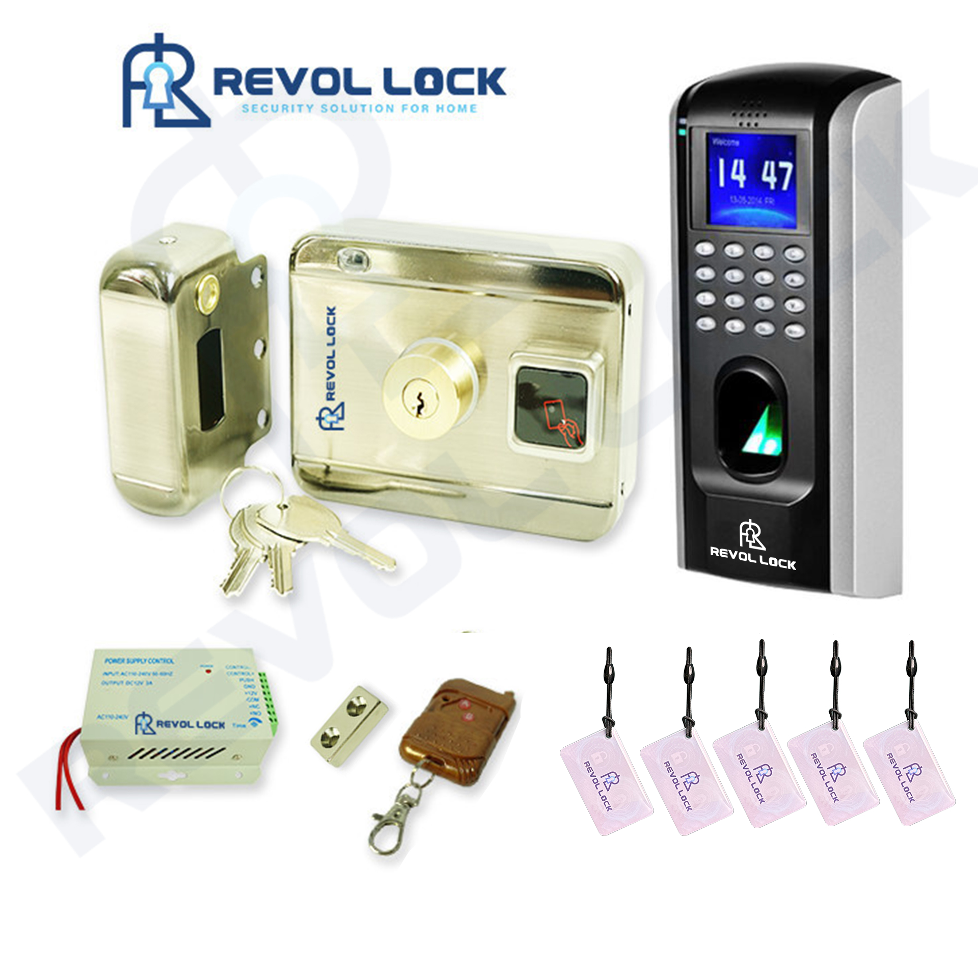 Khóa cổng vân tay Revol Lock PLUS-RV1